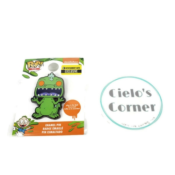 Funko Other - Funko POP Reptar Enamel Pin - Glows in the Dark